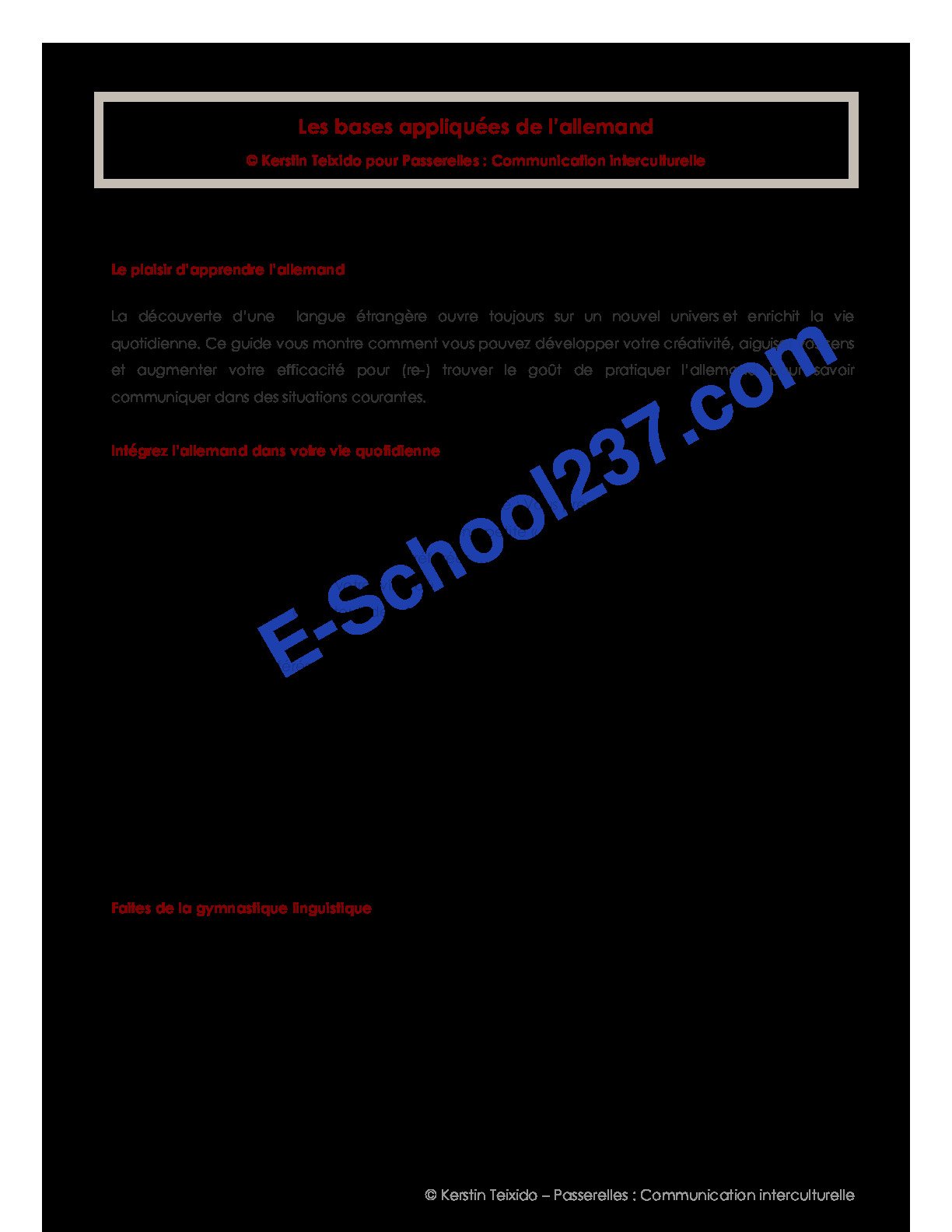 Support de cours seconde série A
